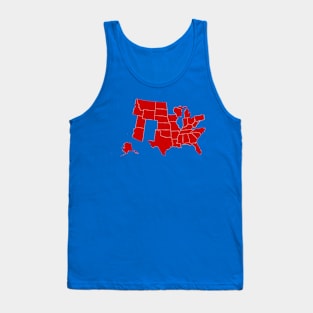 Election Collection Red Tank Top